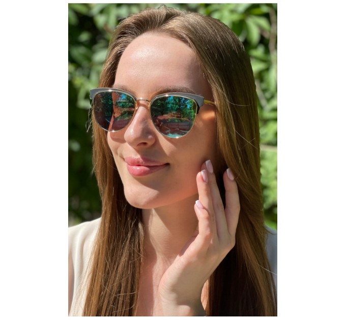 Очки женские золотистого цвета 179319L