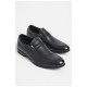Туфлі підліткові для хлопчика чорного кольору 180191L