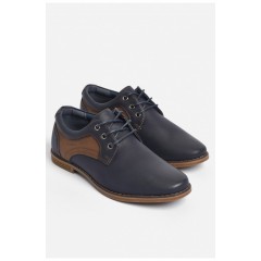 Туфлі дитячі для хлопчика темно-синього кольору 180204L