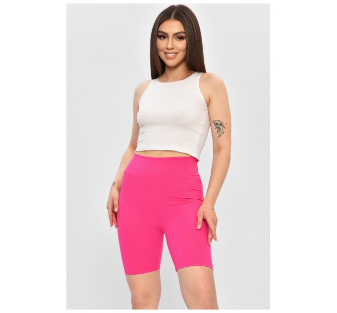 Велосипедки женские розового цвета 180305L