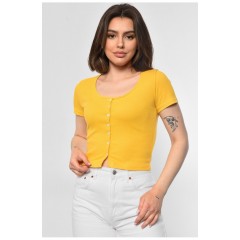 Женская футболка оранжевого цвета 180833L Женская футболка оранжевого цвета 180833L