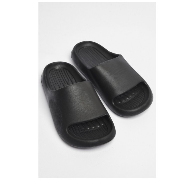 Шльопанці чоловічі піна чорного кольору 181519L