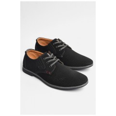 Туфлі чоловічі чорного кольору 181644L