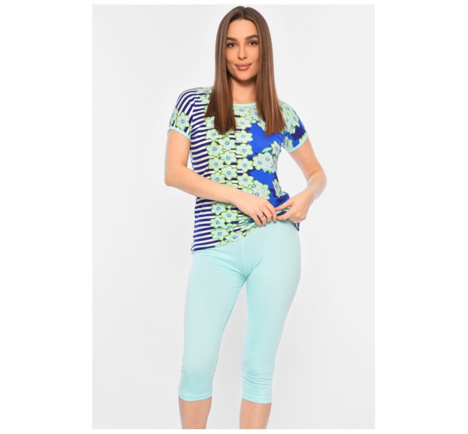 Женская пижама голубого цвета 182057L