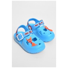 Сандалі дитячі піна для дівчинки блакитного кольору 182098L