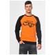 Світшот чоловічий помаранчевого кольору 182139L