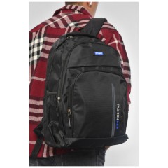 Рюкзак чоловічий спортивний чорного кольору 182224L