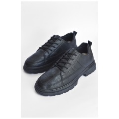Туфлі чоловічі черного кольору 183015L