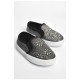 Мокасини дитячі серебристого кольору 183469L