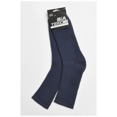 Шкарпетки чоловічі махрові темно-синього кольору 183957L