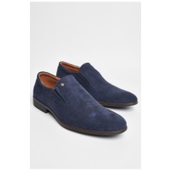 Туфлі чоловічі темно-синього кольору 184084L