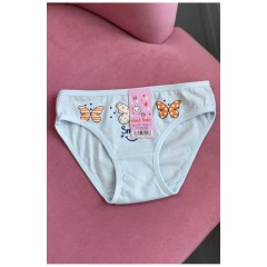 Детские трусики для девочки голубого цвета 184600L