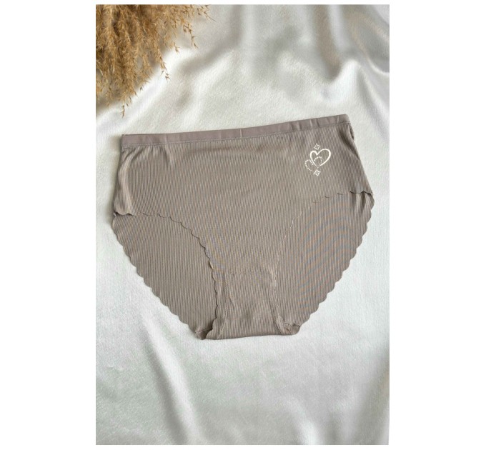 Труси жіночі батальні сірого кольору 184896L
