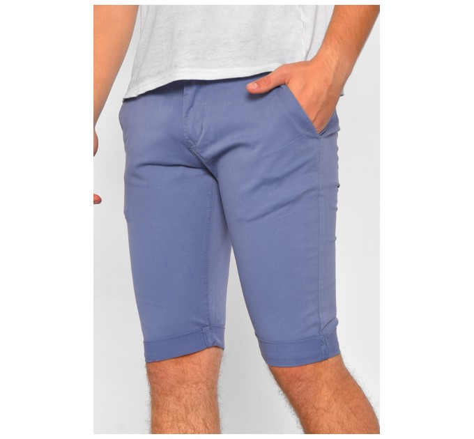Шорти чоловічі блакитного кольору 185614L
