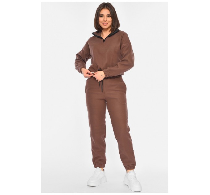 Спортивний костюм жіночий кольору моко 187055L