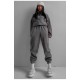 Спортивний костюм жіночий сірого кольору 187057L