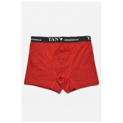 Боксери чоловічі однотонні червоного кольору 187217L