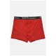 Боксери чоловічі однотонні червоного кольору 187217L