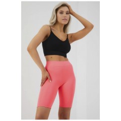 Велосипедки женские малинового цвета 187262L