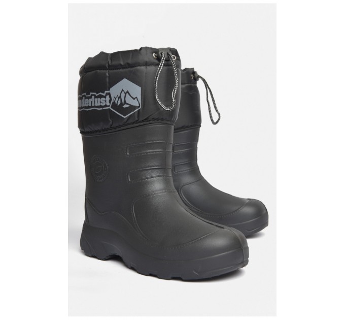 Сапоги мужские пена с фетровым утеплителем черного цвета 187709L