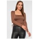 Кофта жіноча коричневого кольору 187741L