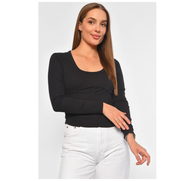 Женская кофта черного цвета 187799L
