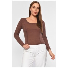 Женская кофта коричневого цвета 187800L