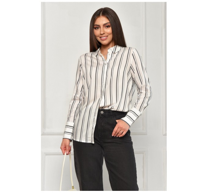 Сорочка жіноча білого кольору 188299L