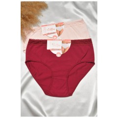 Набір жіночих трусів напівбатальних 3 штуки 188572L