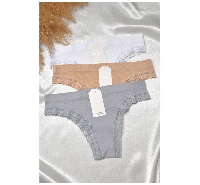 Набір трусів жіночих 3 штуки 188738L