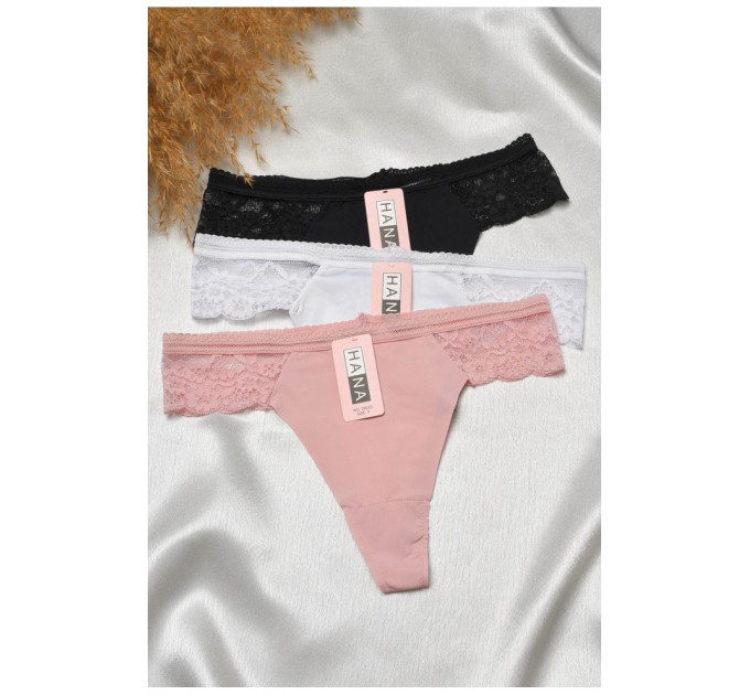 Набор стринг женских 3 штуки 188767L