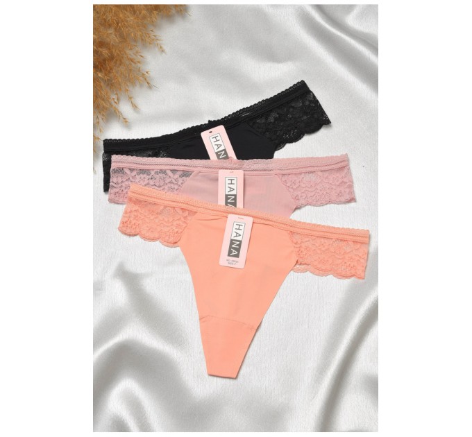 Набор стринг женских 3 штуки 188768L