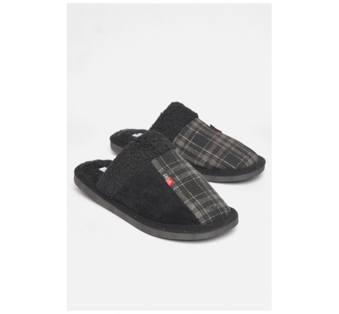 Тапочки комнатные мужские черного цвета 189029L