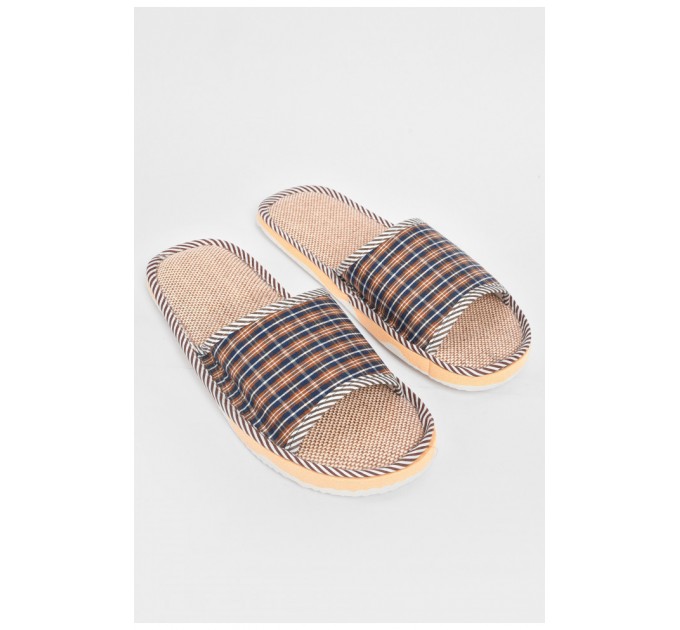 Капці кімнатні чоловічі коричневого кольору 189334L