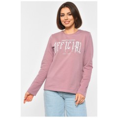 Свитшот женский сиреневого цвета 189696L