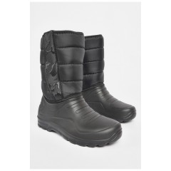 Дутики чоловічі піна на хутрі чорного кольору 189761L