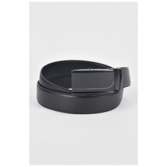 Ремень мужской черного цвета размер 110*3,5 см 189911L