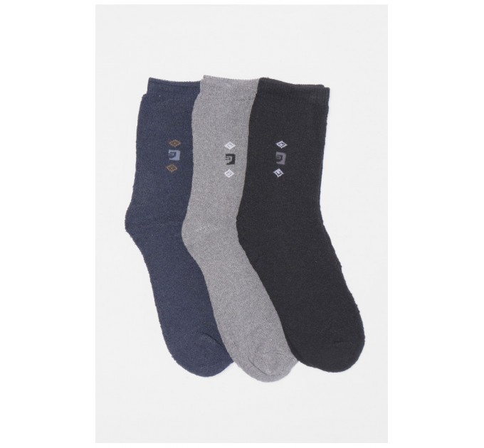 Набір шкарпеток чоловічих махрових 3 штуки 190046L