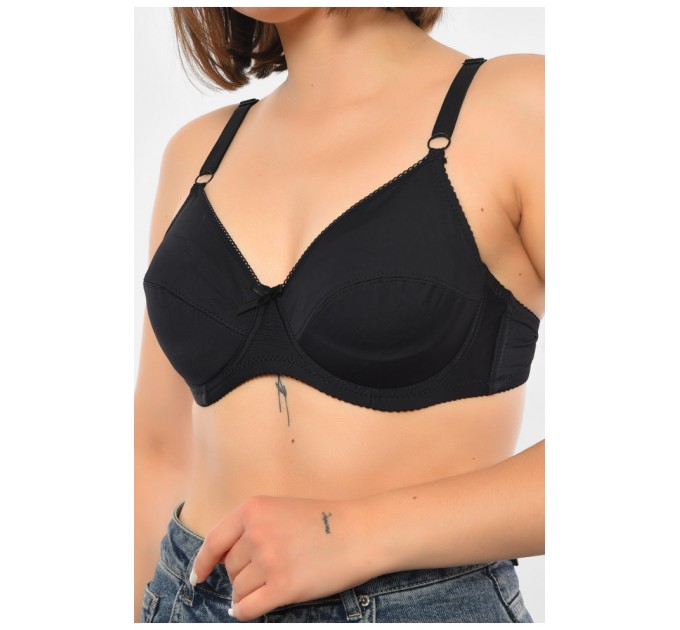 Бюстгальтер жіночий чорного кольору чашка С 190165L