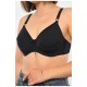 Бюстгальтер жіночий чорного кольору чашка С 190165L
