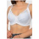 Бюстгальтер жіночий білого кольору чашка F 190227L