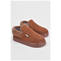 Тапочки комнатные мужские коричневого цвета 190256L