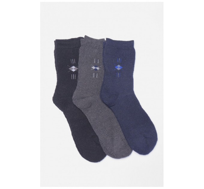 Набір шкарпеток чоловічих махрових 3 штуки 190683L