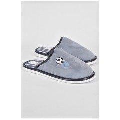 Капці кімнатні чоловічі сірого кольору 190767L