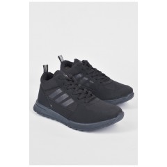 Кросівки чоловічі зимні чорного кольору 191374L