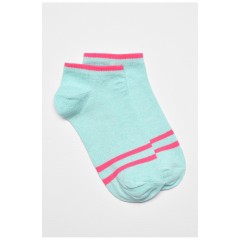 Шкарпетки жіночі демісезонні бірюзового кольору 192241L