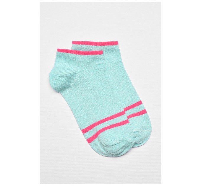 Шкарпетки жіночі демісезонні бірюзового кольору 192241L