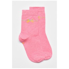 Шкарпетки дитячі демісезонні рожевого кольору 192301L Шкарпетки дитячі демісезонні рожевого кольору 192301L