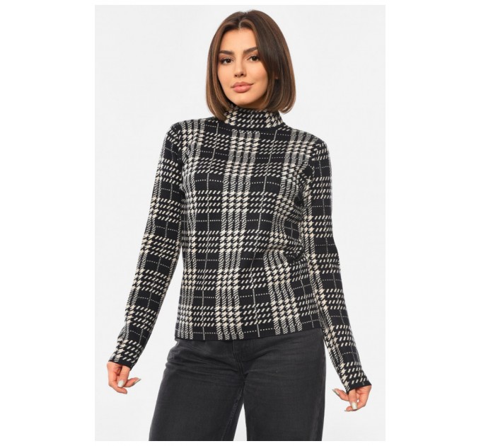 Свитер женский черного цвета 192414L