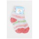 Шкарпетки дитячі ангорові червоного кольору з принтом 192440L